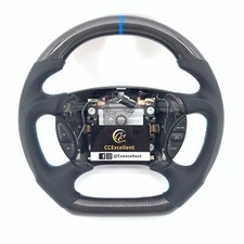 Carbon Fiber Steering Wheel Fit For Ford Mustang Gt Cobra Svt Saleen 1999-2004