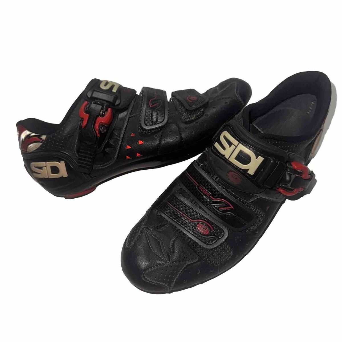 Sidi Genius Lorica Road Cycling Shoes EU 39 Size Black Buckle Bike  bolt