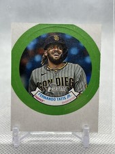 2022 Topps Heritage Fernando Tatis JR. 1973 Candy Lids Insert Padres