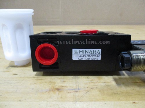 Elettrovalvola pneumatica Hinaka HNP424S-3B-DC24V-U - Foto 2 di 5