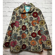 3 Sisters Floral Coat Size Xl.
