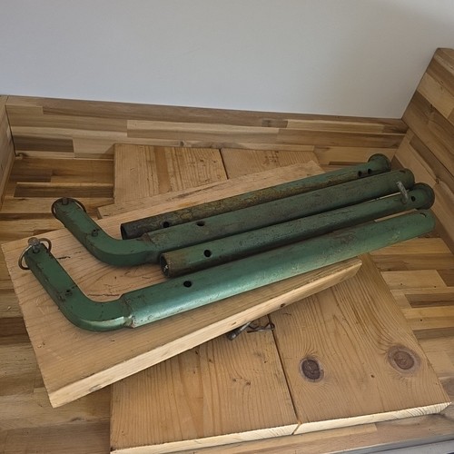 JOHN DEERE 420 430 650 750 TRACTOR MODEL 44 & 67 LOADER STANDS - Picture 11 of 13