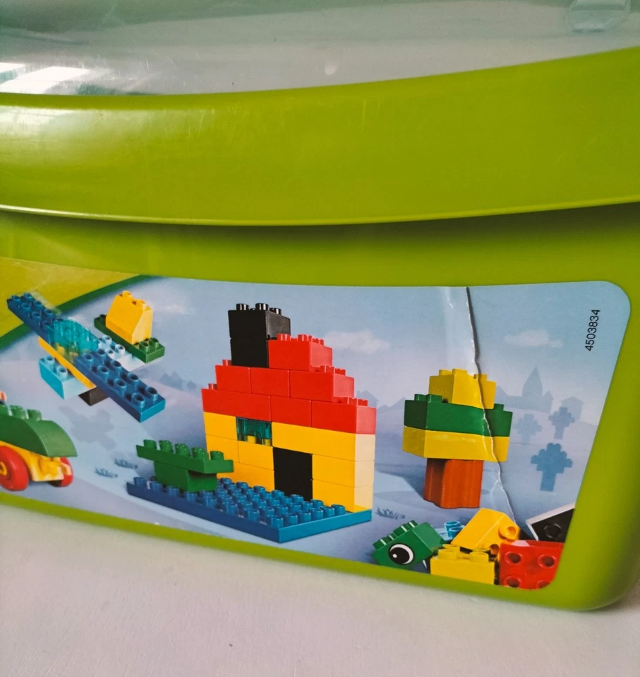 LEGO DUPLO 5380 Boîte verte complète – Jeu de construction 1½–5 ans Vintage - Photo 3/4