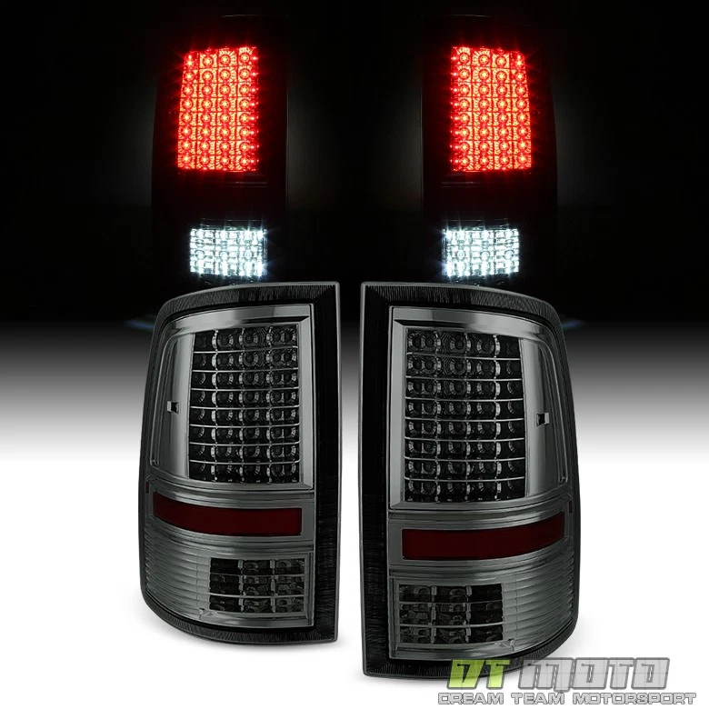 [HUMO] 2009-2018 Ram 1500 2500 Pickup Proyector Faros + Luces Traseras LED Completas Foto 4 de 4