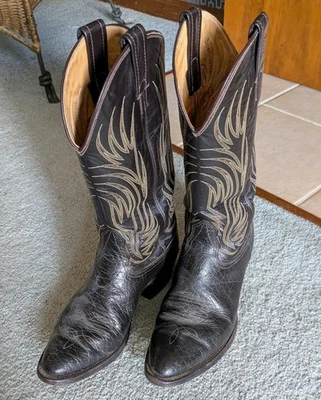 Black Western Boots Nocona Boots for Men for Sale | Shop New  display picture 3
