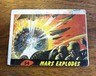 1962 Topps Mars Attacks Trading Card #54 Mars Explodes