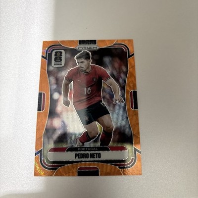 Pedro Neto 2026 Panini Prizm FIFA World Cup Orange Wave Prizm /125 #358 Portugal