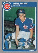 1985 Fleer - Jody Davis #54