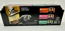 18x  Perfect Portions Wet Cat Food Cuts in Gravy Variety Pack Roasted Chicken