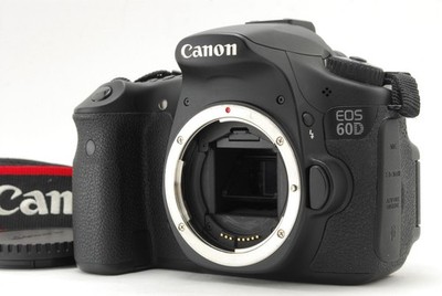 2.861 Auslösungen Canon EOS 60D digitale 18-MP-Spiegelreflexkamera nur...