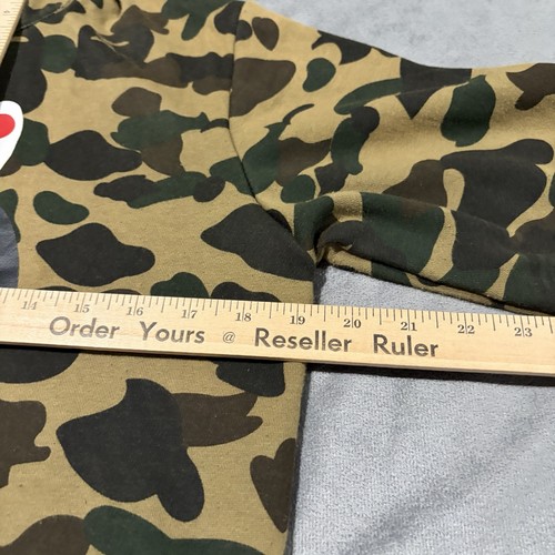 Sweat à capuche femme BAPE A singe de bain requin camouflage moyen fermeture éclair complète streetwear créateur - Photo 5/10