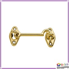 Ganci Fermafinestre Ottone Mm 80 Per Infissi In Legno Porta Finestre