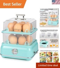 Classic Retro 14-Egg Cooker   Electric Kitche...