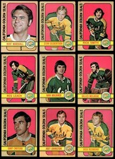1972-73 Topps California Golden Seals Team Set 3.5 - VG+ 7218522