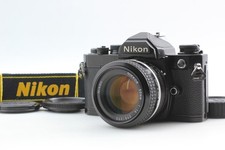  MINT  Nikon FM Ai 50mm f/1.4 Lens 35mm SLR Black Film Camera from JAPAN