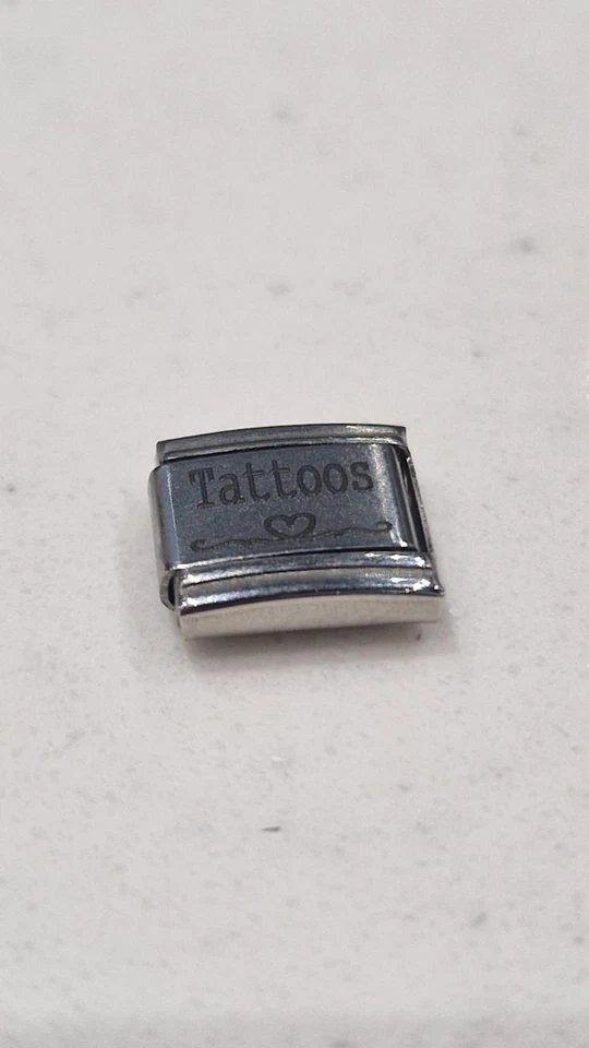 Tattoos Charm Glieder 9 mm Silber passend für Nomination Armband - Bild 3 von 4