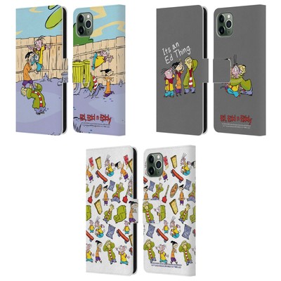 OFFICIAL ED, EDD, N EDDY GRAPHICS LEATHER BOOK CASE FOR APPLE iPHONE PHONES