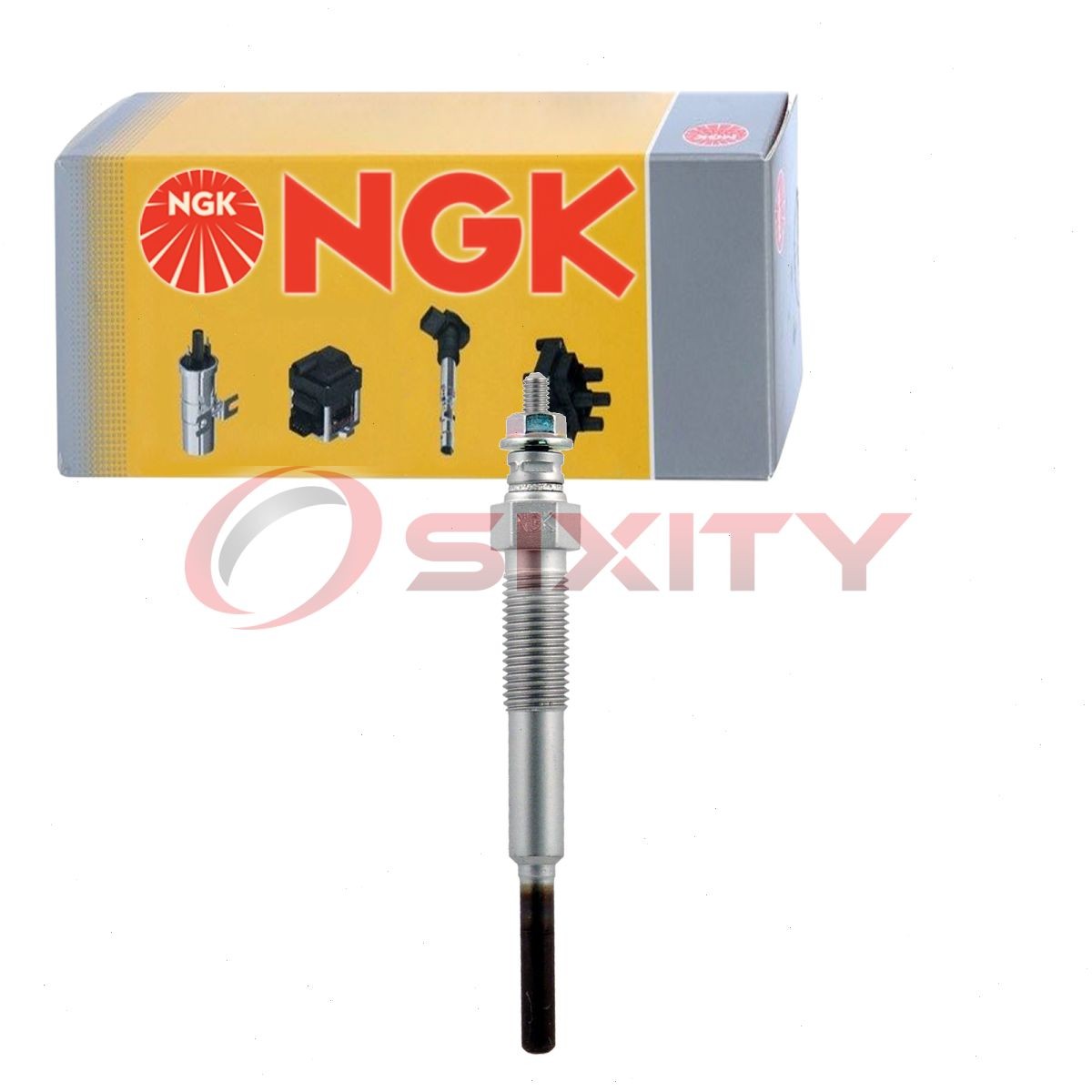 NGK 7493 Y-147T Glow Diesel Glow Plug for DG-232 250202097 250202058 ho