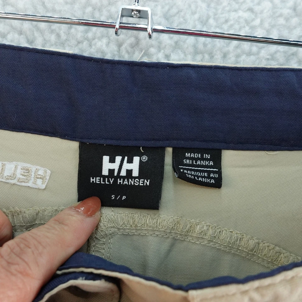 Pantalones Cortos Helly Hansen Para Hombres SBeige Senderismo Aire Libre Secado Rápido Informales Ligeros Foto 3 de 4