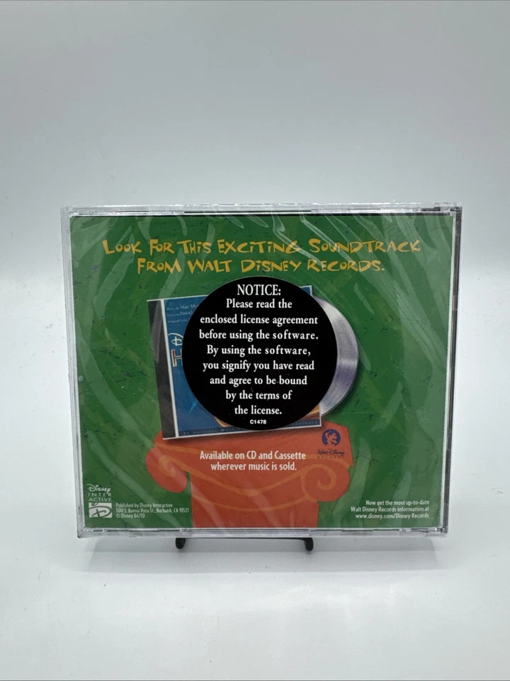 Disney's Hercules Animated StoryBook (Windows/Mac, 1998) PC CD-ROM NEW Sealed - Image 2 of 2