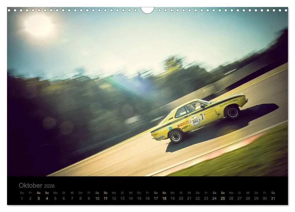 Schnelle Opel (Wandkalender 2026 DIN A3 quer), CALVENDO Monatskalender | Deutsch - Bild 3 von 4