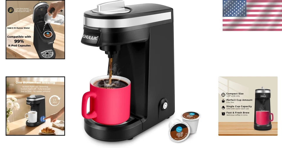 Rapid Brewing Coffee Machine - Blue Indicator Light - Image 2 of 4