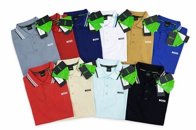 Hugo Boss Short Sleeve Polo Shirt _Moisture Manager Chest Logo | eBay