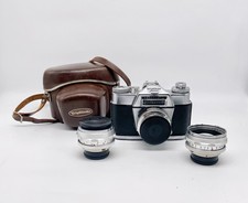 Voightlander Bessamatic Camera w Skoparex 1.3,4/35 Septon 1:2/50 Dynarex lens