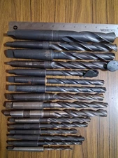 MACHINIST MORSE TAPPER DRILL LOT OF 16