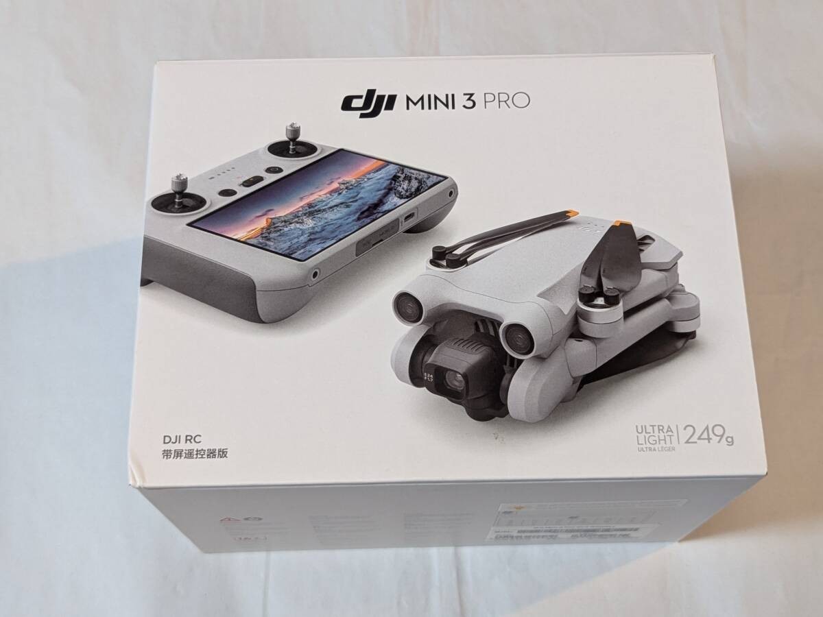 DJI Mini 3 Pro DJI RC 249g White Foldable Design mint JP