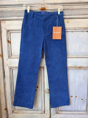 Ader Error Blue Corduroy Pants Size 2 (M) NWT