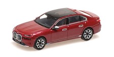 Minichamps 1:87 BMW i7 RED METALLIC 2023 - 870024504