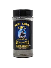 Sure Shot Sids Gunpowder Seasoning, 12 oz.