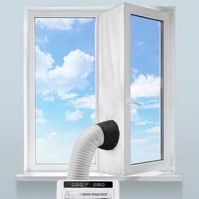 3-4m Hot AirStop Klimaanlage Fensterabdichtung Set Mobile Klimagerät Dachfenster