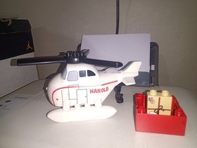 LEGO DUPLO THOMAS & FRIENDS HAROLD THE HELICOPTER W/CARGO & PACKAGE#3300 VHTF