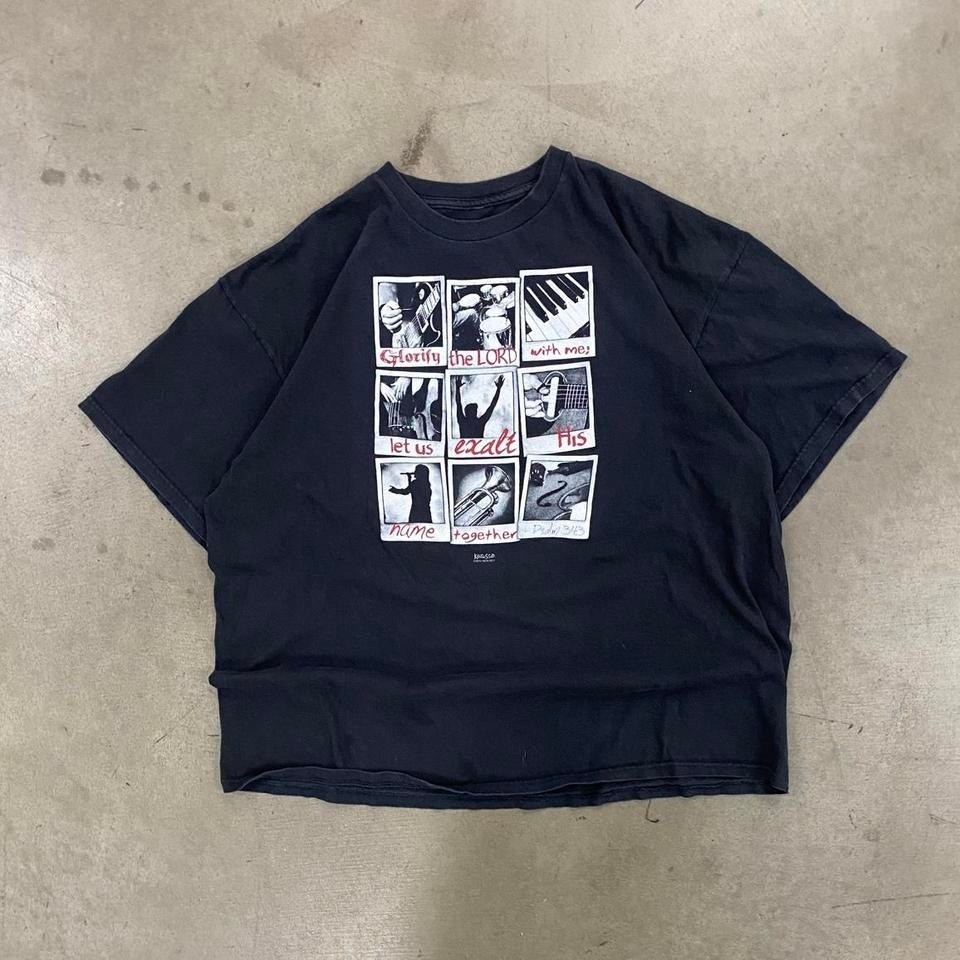 Vintage Y2K Jesus Tee Kerusso Christian 2000s Music Band T-Shirt Size XL