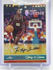 TA'NIYA LATSON AUTO /40 Silver Holo 2025 Leaf Glory of the Game Sparks Gamecocks