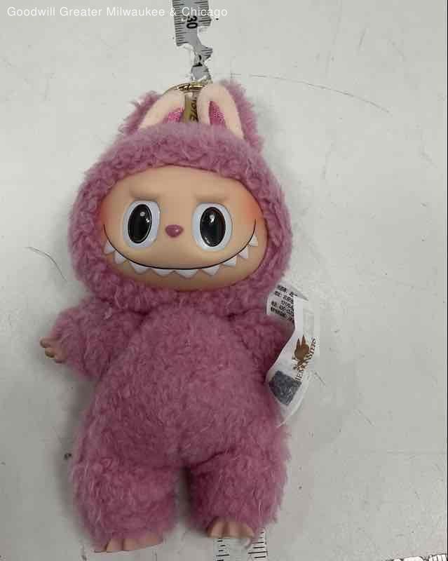 Pop Mart The Monsters Exciting Macaron Lychee Berry Plush Keychain