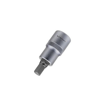 Birzman 1/2'' Drive hex bit socket 8 mm silver 
