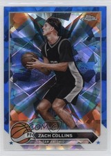 2023-24 Topps Chrome Sapphire Edition Zach Collins #65 0v33