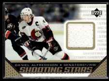2005-06 Upper Deck Shooting Stars Daniel Alfredsson Ottawa Senators #S-DA