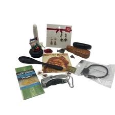 Junk Drawer Lot 1005 15 Misc Items Jewelry Ornaments Multi Tool Beads