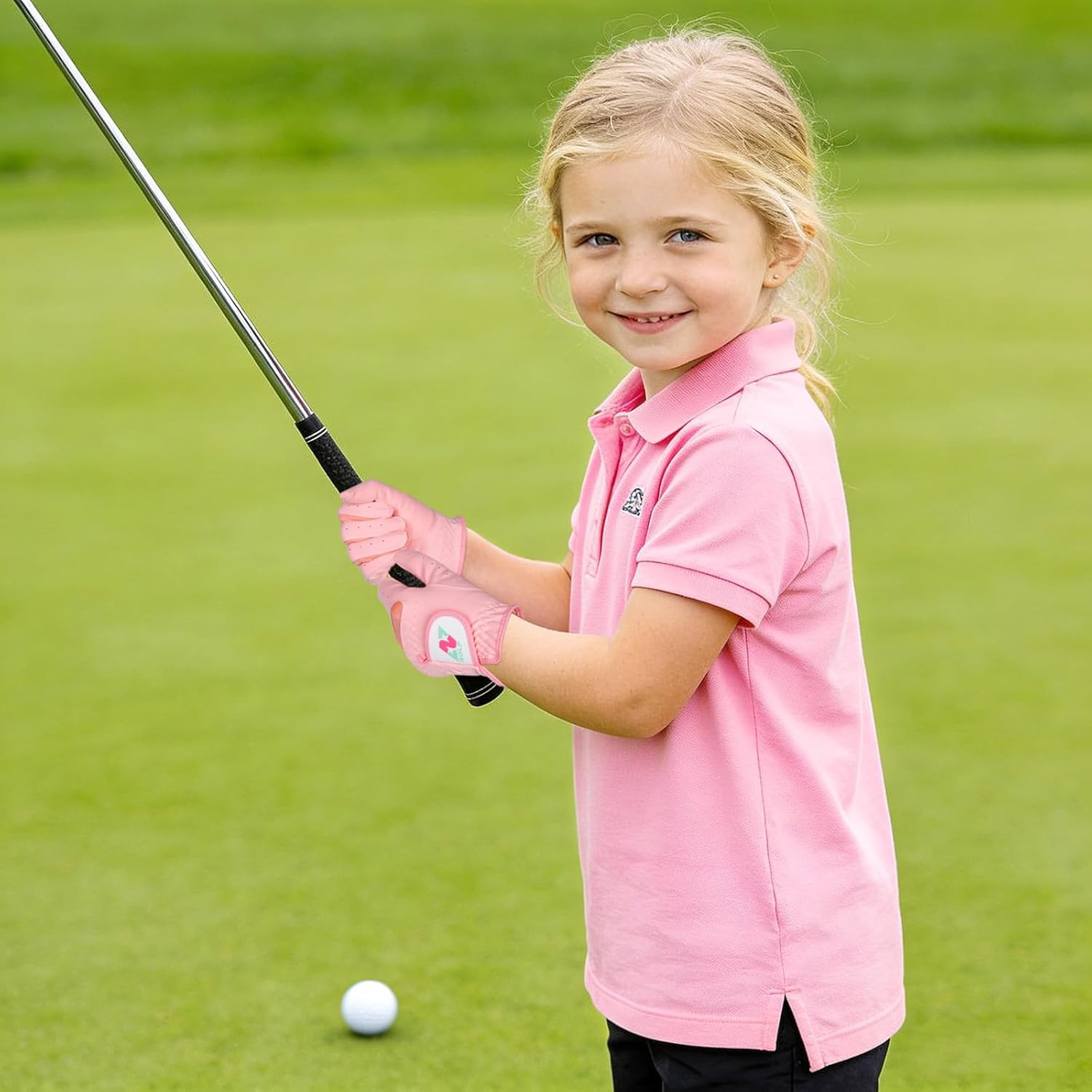 Youth Golf Gloves for Kids & Toddlers - Breathable, Left/Right Hand, for Junior