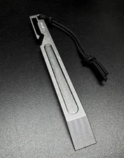 Nice Guy Machine Co. NGMC “Average Sized Raw Dog” Titanium Pry Bar