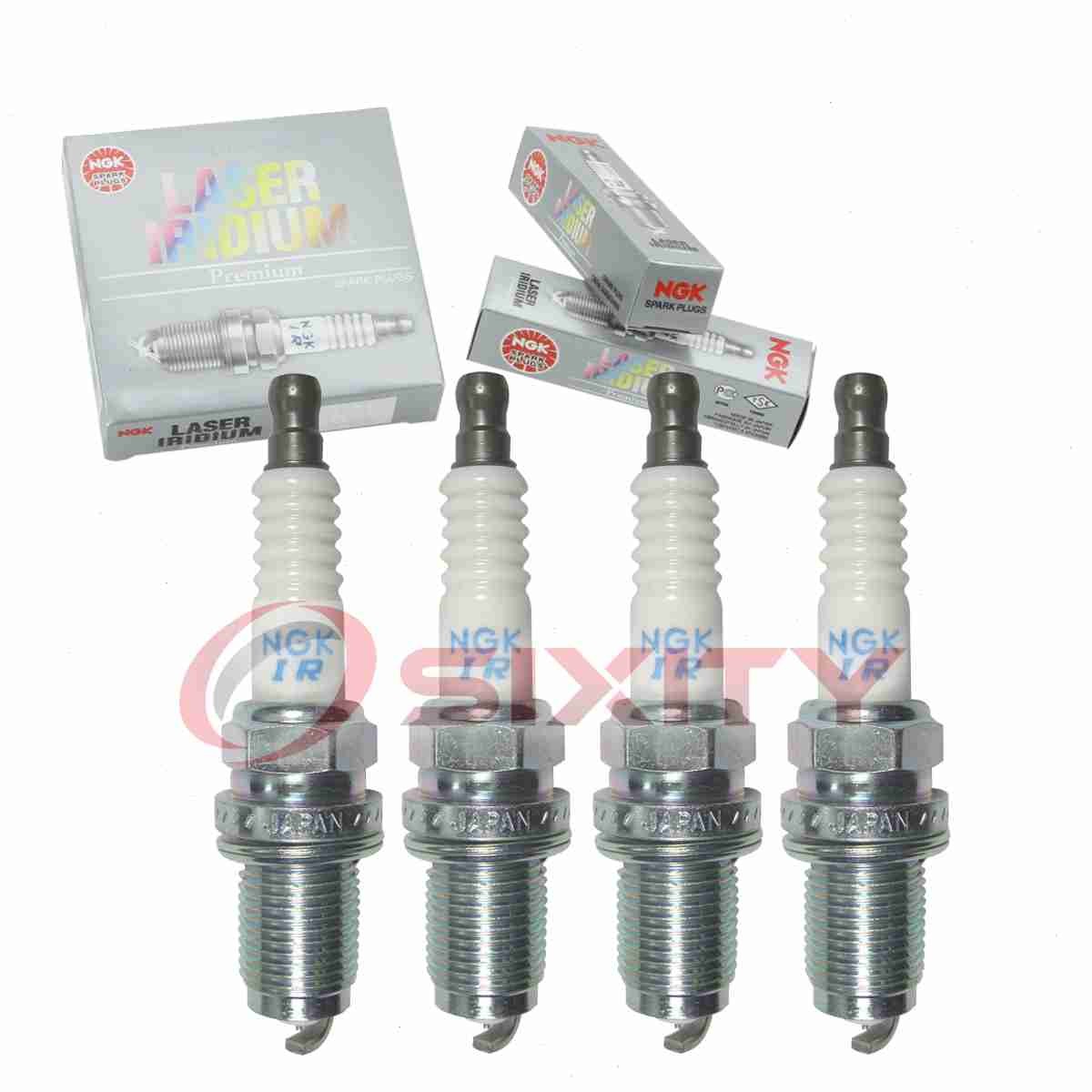 4 pc NGK 6748 IZFR6K-11E Laser Iridium Spark Plugs for 9807B-5617C Ignition sv