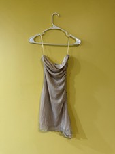 Champagne Midi Dress Homecoming Cocktail Dress Princess Polly