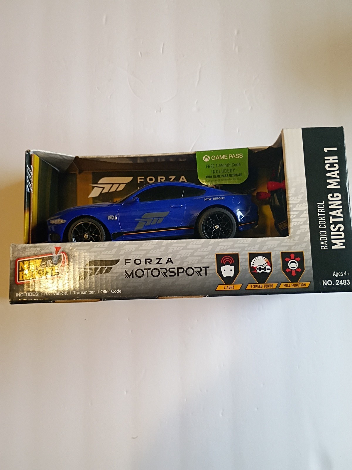 Forza Mustang Mach 1; New In Box