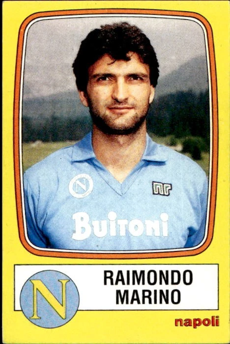 PANINI FIGURINA STICKER CALCIATORI PANINI 1985-86 177 NAPOLI