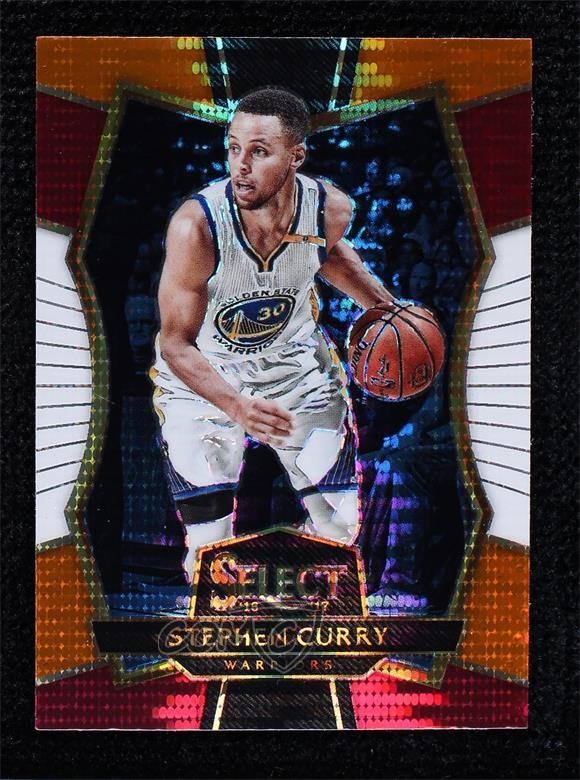 2016-17 Panini Select Premier Level Tri-Color Prizm Stephen Curry #161 7zf