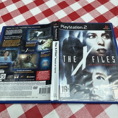 The X-Files Resist Or Serve Sony Playstation PS2 Spiel - PAL komplett 